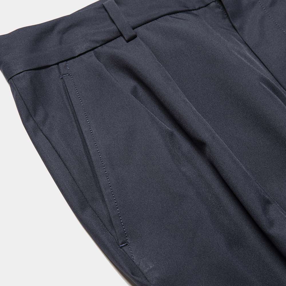 Blur Slit Trouser/Navy