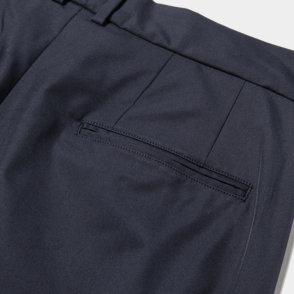 Blur Slit Trouser/Navy