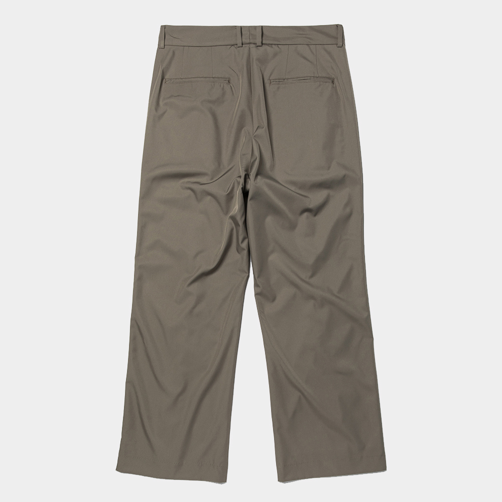 Blur Slit Trouser/Brown