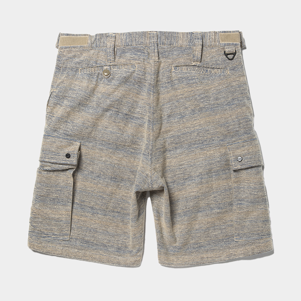 Hombre Sashiko Stitch Shorts/Sunset