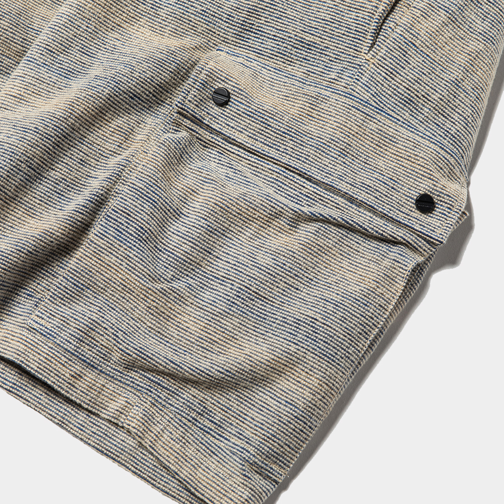 Hombre Sashiko Stitch Shorts/Sunset