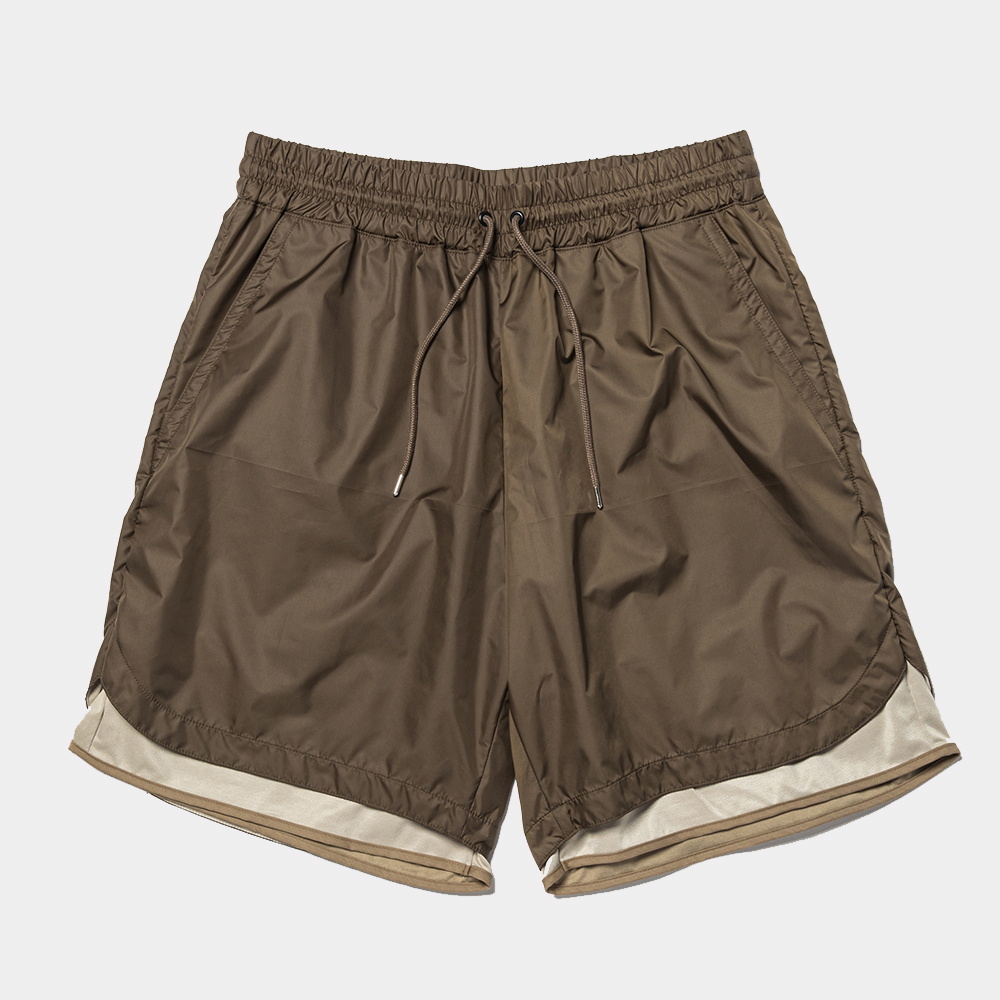 Ice Touch Sweat Shorts/D Brown