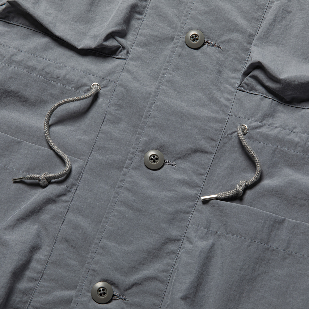 Peach Cloth Shirts Blouson/L.Grey
