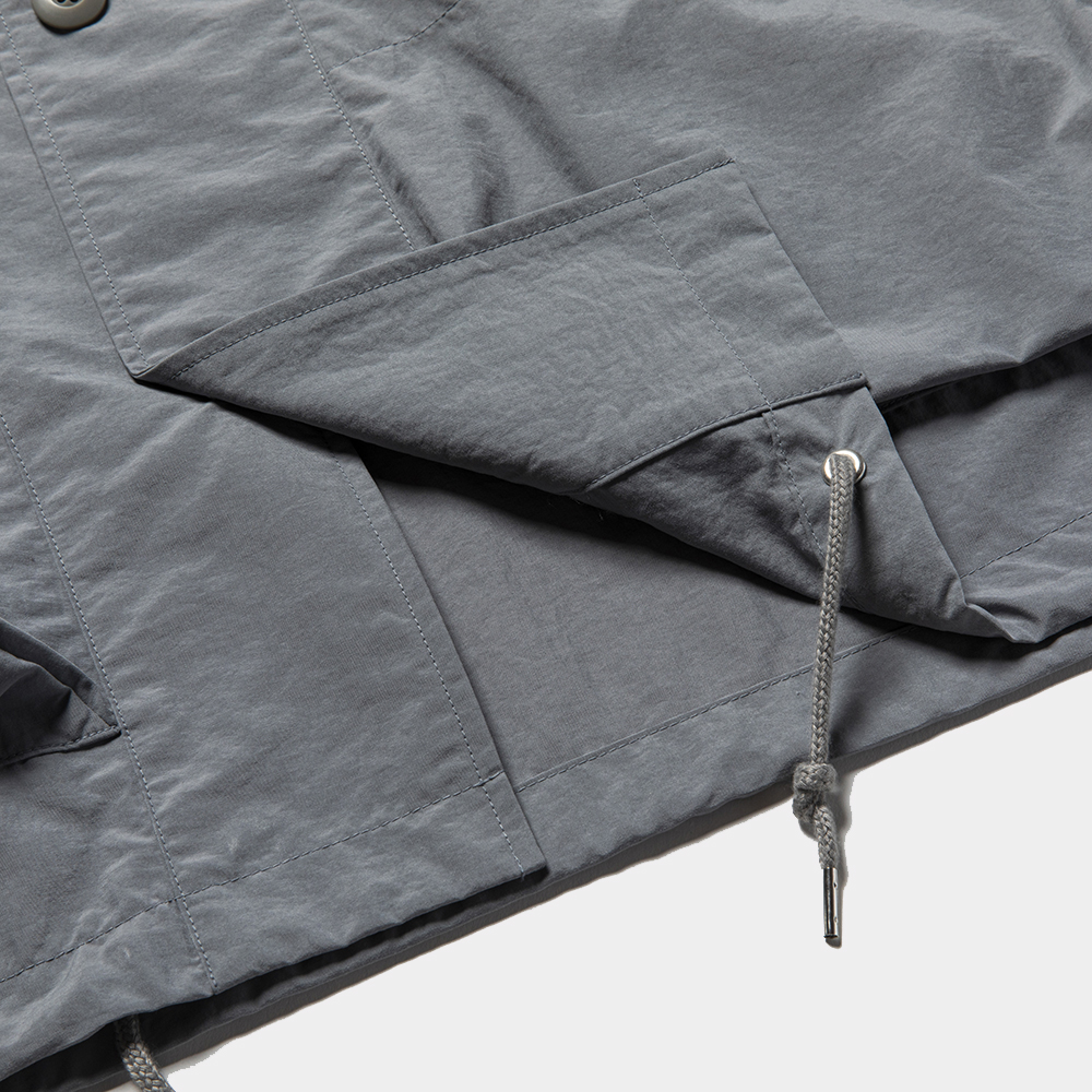 Peach Cloth Shirts Blouson/L.Grey