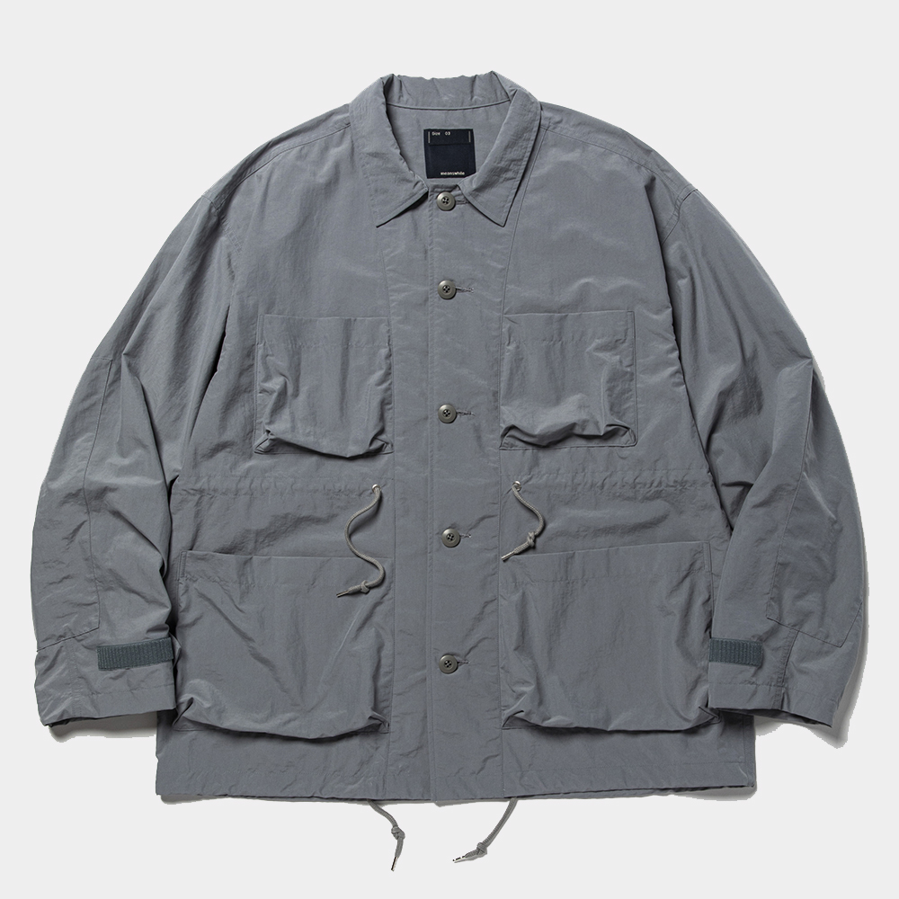 Peach Cloth Shirts Blouson/L.Grey