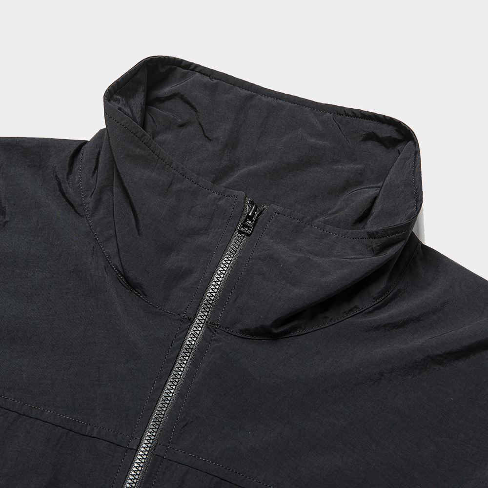 Zip Up SH/Off Black