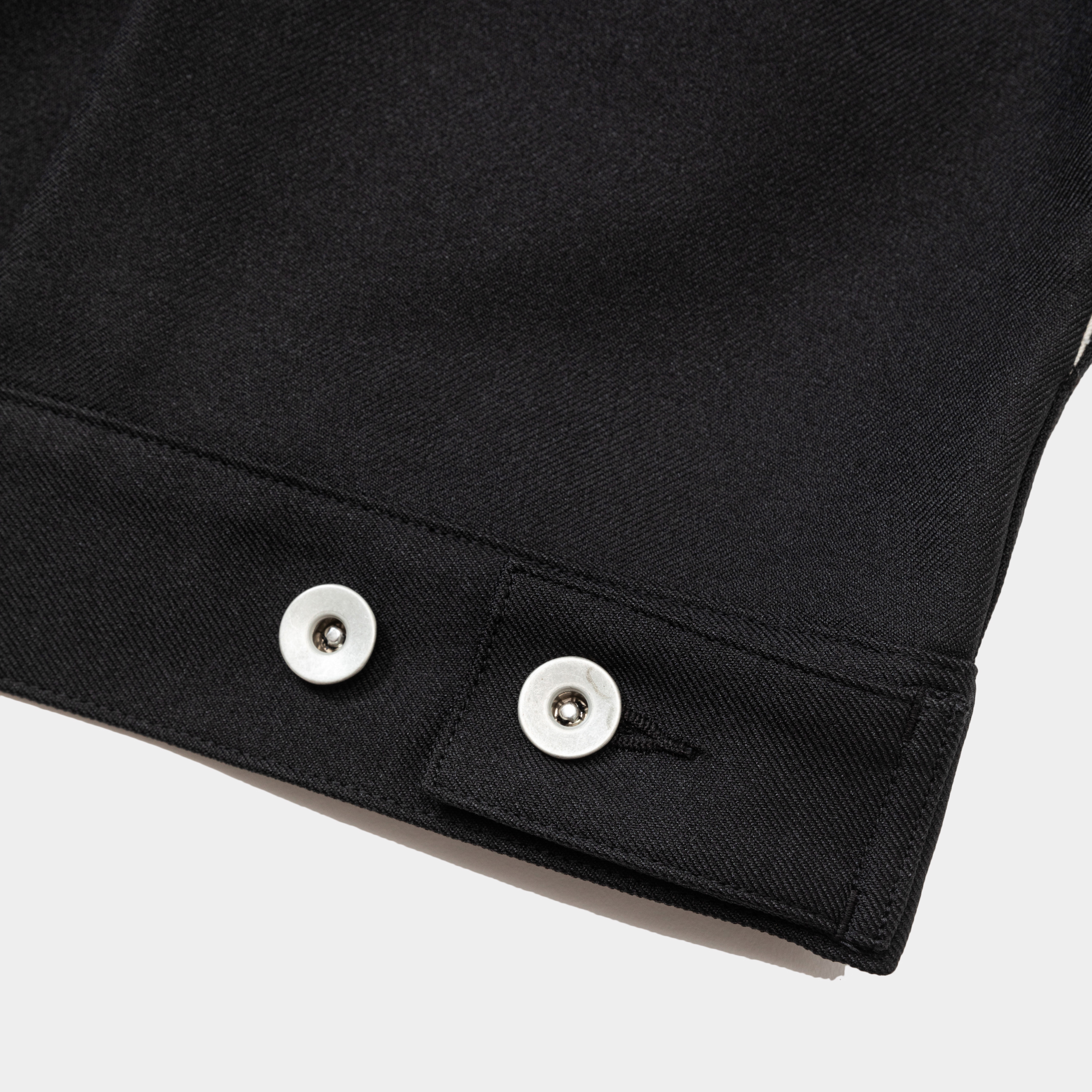 Pleated Sleeve Blouse/Black