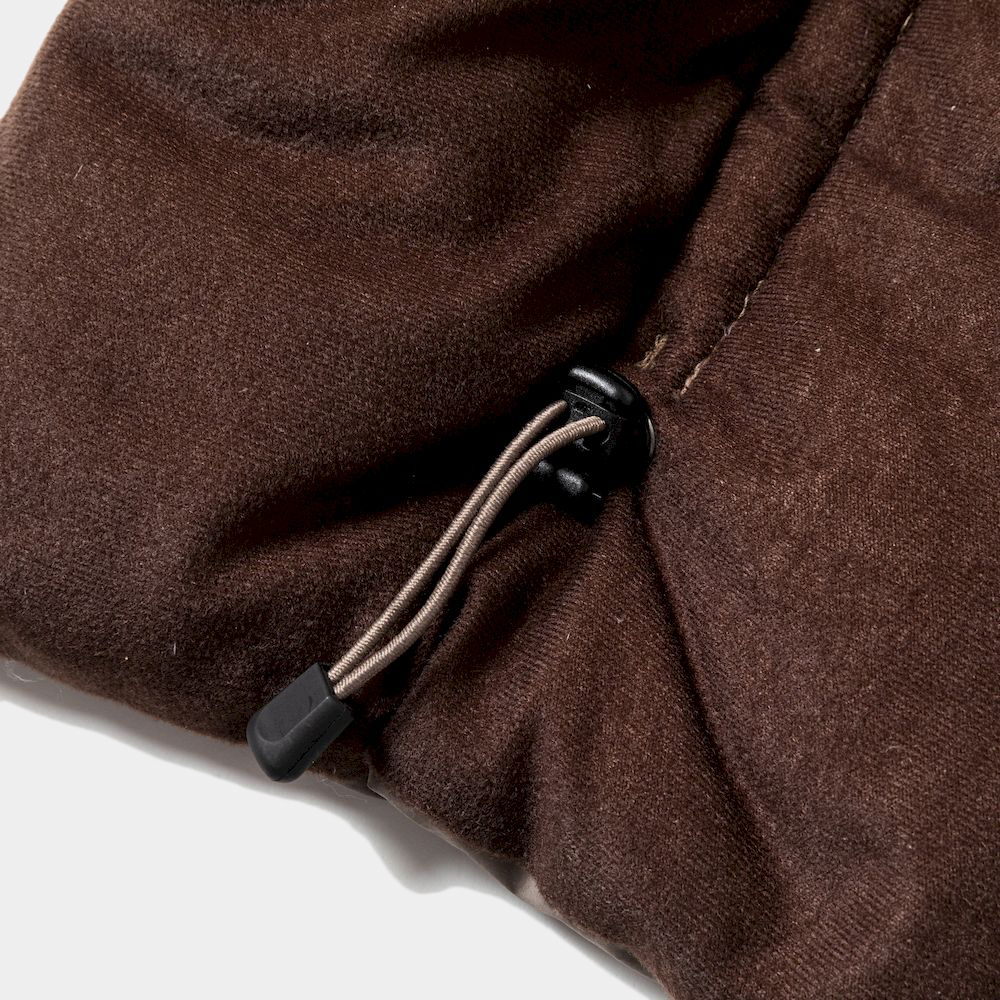 Wrap Down Muffler/Dark Taupe