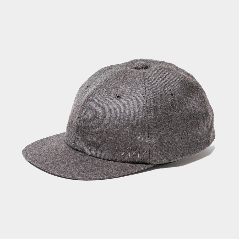 Wool 6Panel Cap/Charcoal