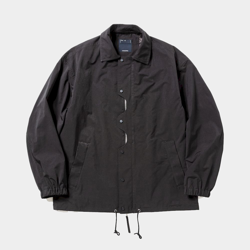 Odd Job Flap Coach Jacket/Off Black