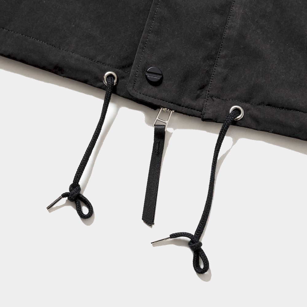 Odd Job Flap Coach Jacket/Off Black