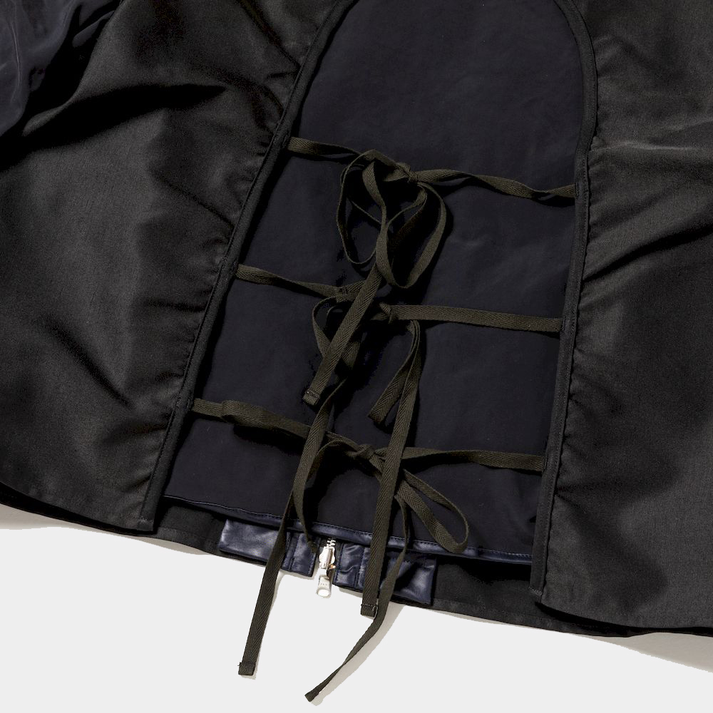 Dress Satin Reversible 4Way JKT/Off Black