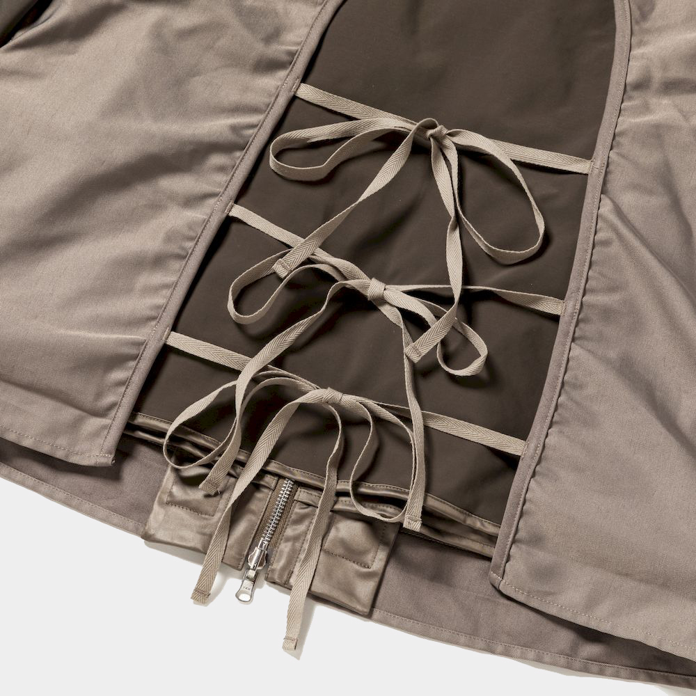 Dress Satin Reversible 4Way JKT/Smoke Grey