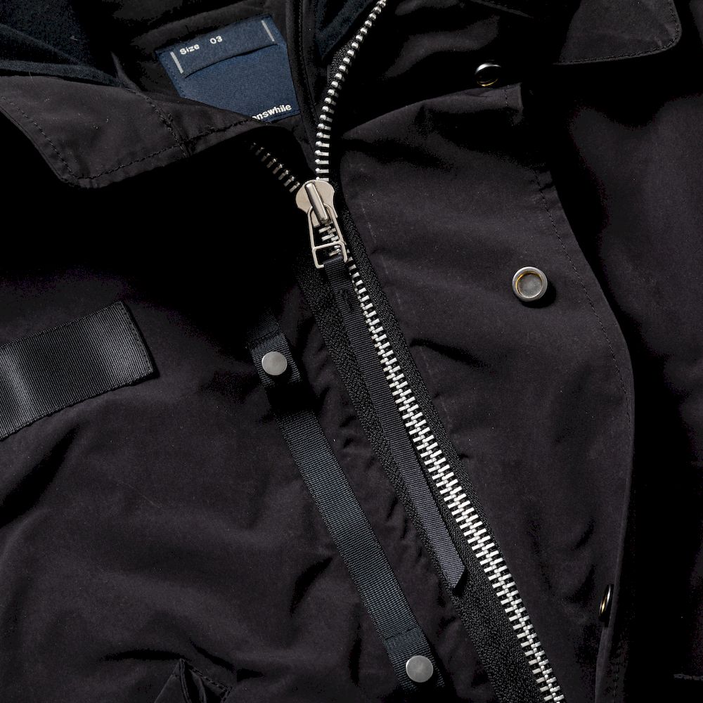 Folding Field Parka/Off Black