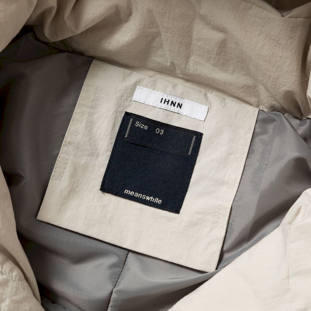 Crisp Down JKT×IHNN/Ivory