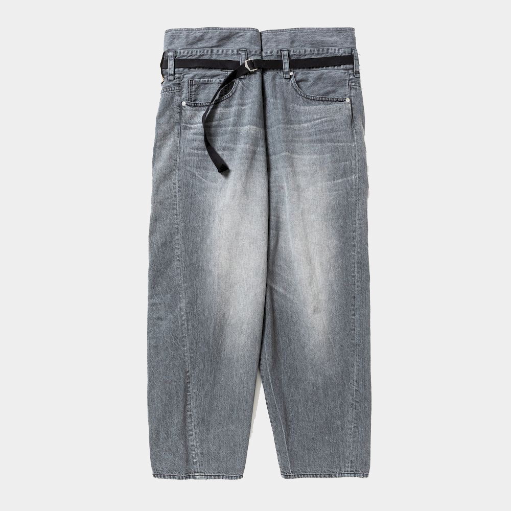 Fade Denim Wrap PT/Off Black