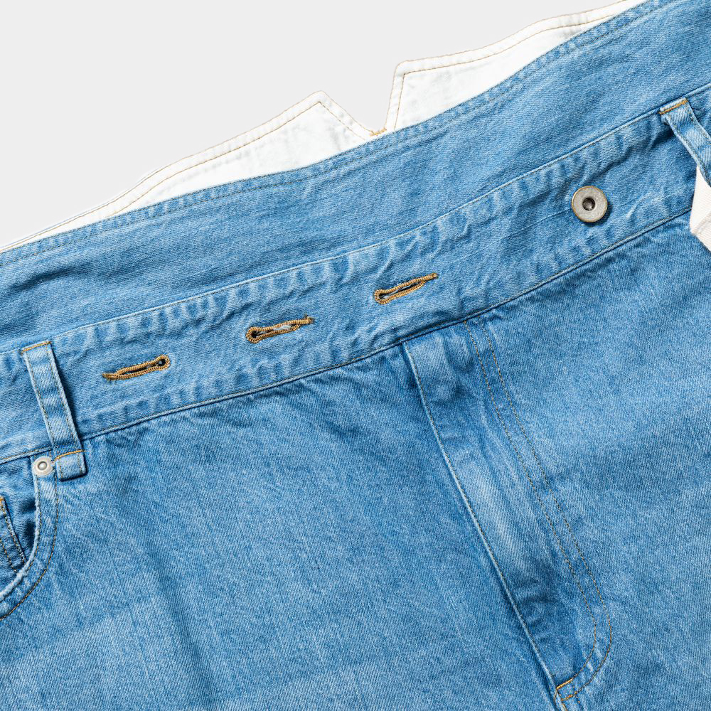 Fade Denim Wrap PT/Indigo
