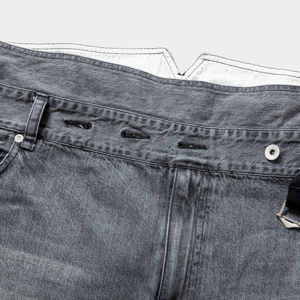 Fade Denim Wrap PT/Off Black