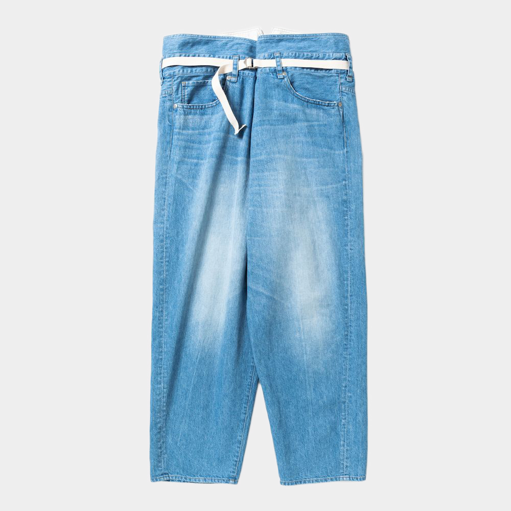 Fade Denim Wrap PT/Indigo