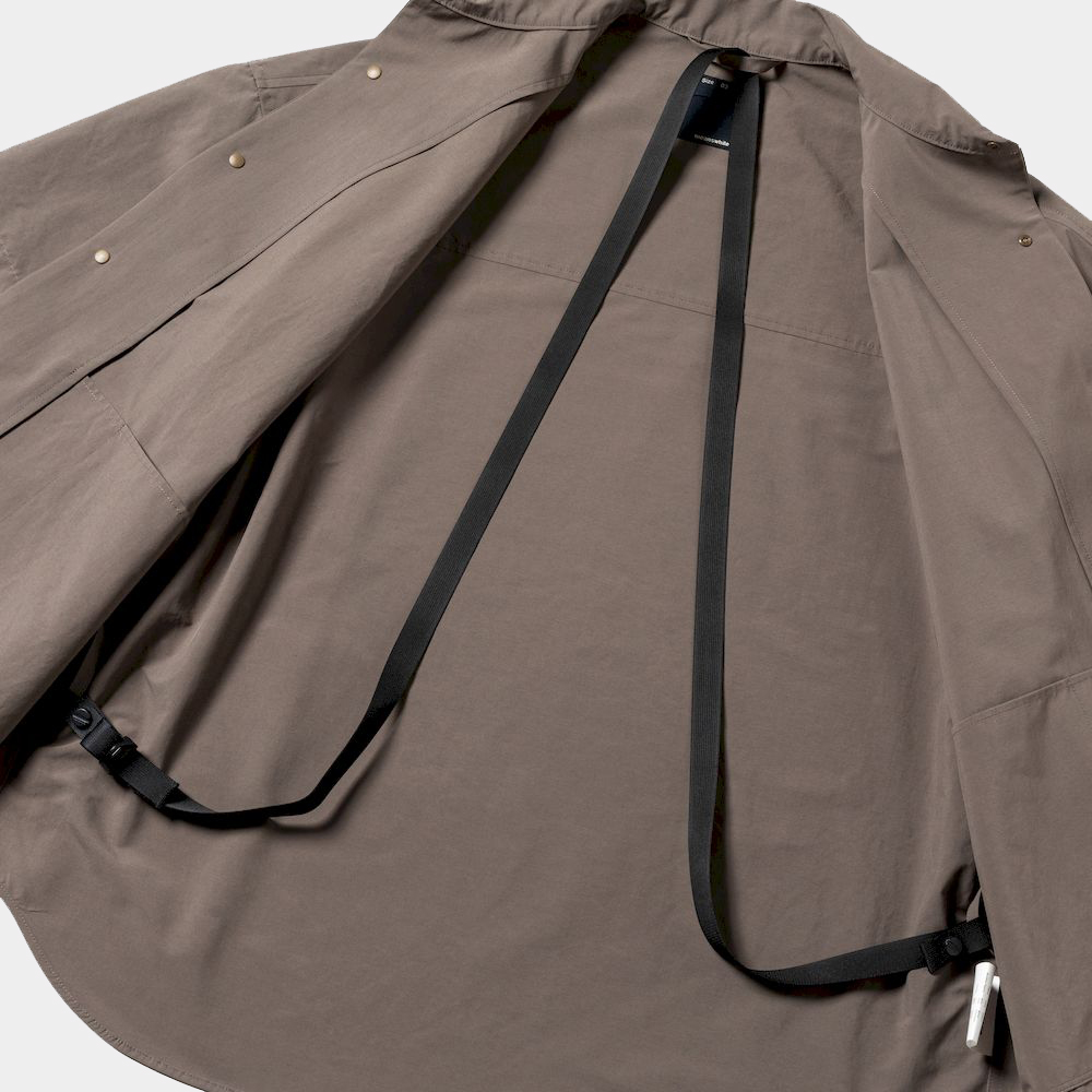 Detachable Sleeve Snap SH/Dark Taupe