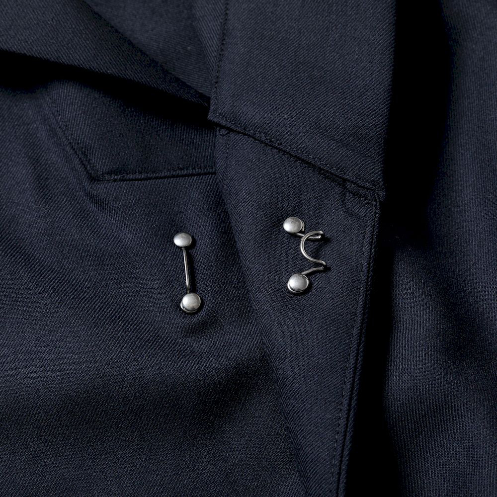Double-Breasted Mexican Parka/Navy