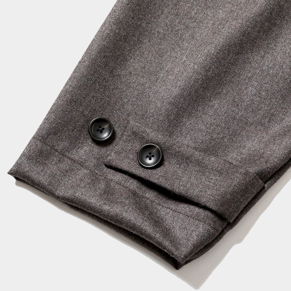 Double-Breasted Mexican Parka/Charcoal