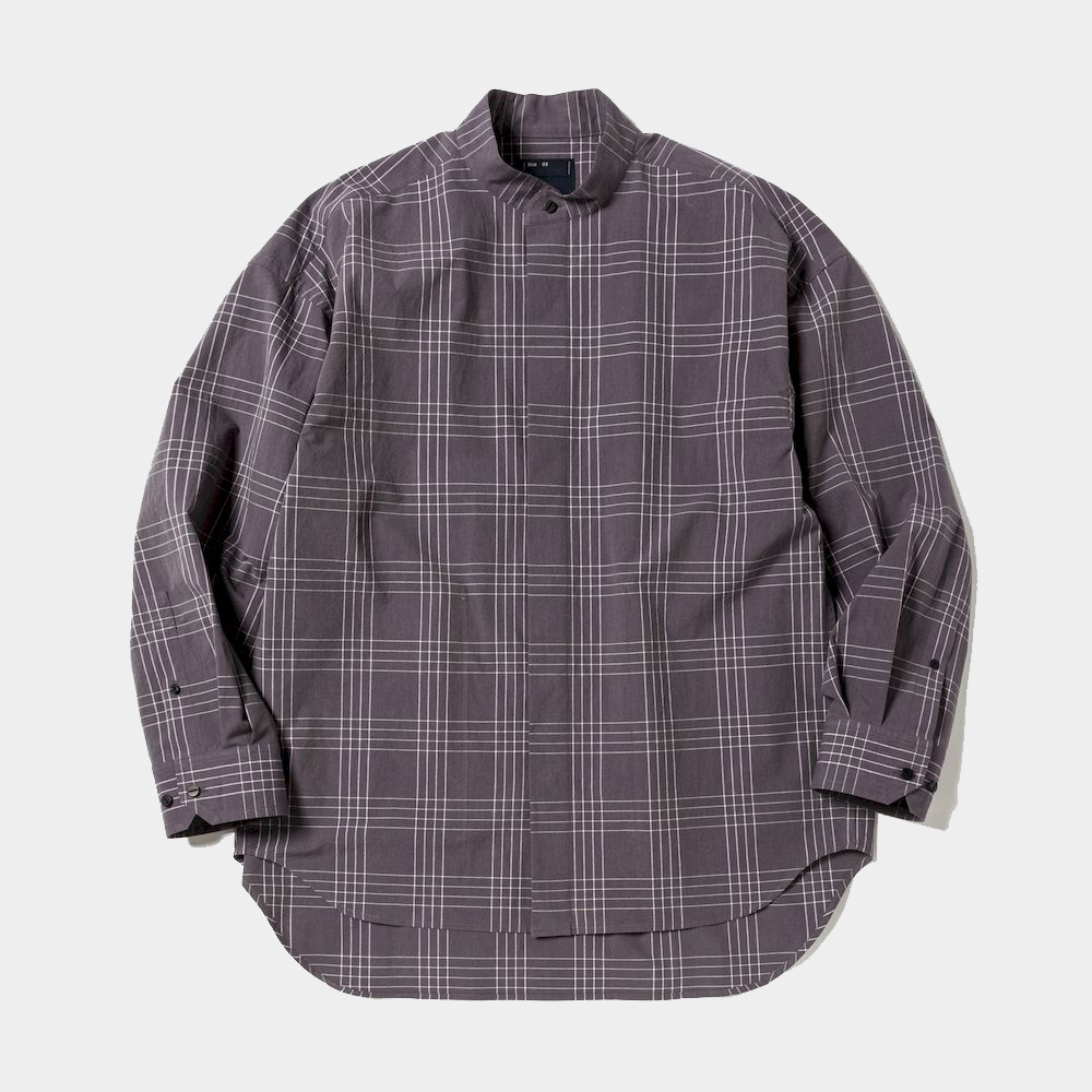 Check Front Fly SH/Purple Check