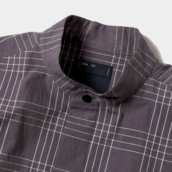 Check Front Fly SH/Purple Check