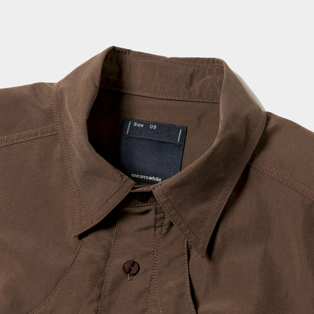 Luggage L/S SH/D.Brown