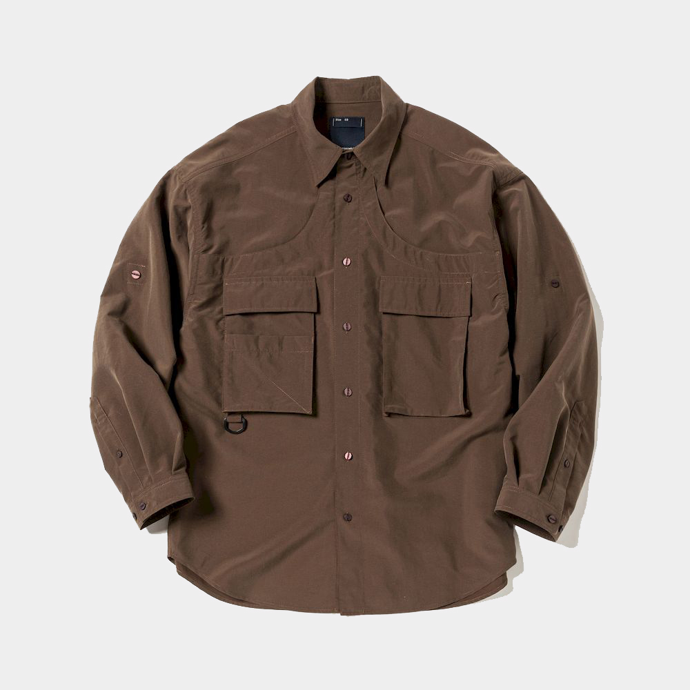 Luggage L/S SH/D.Brown