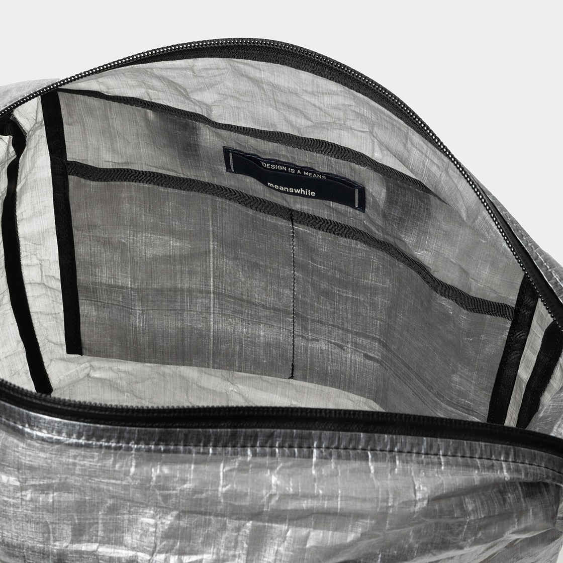 Shoulder Bag with Dyneema® /Steel Grey