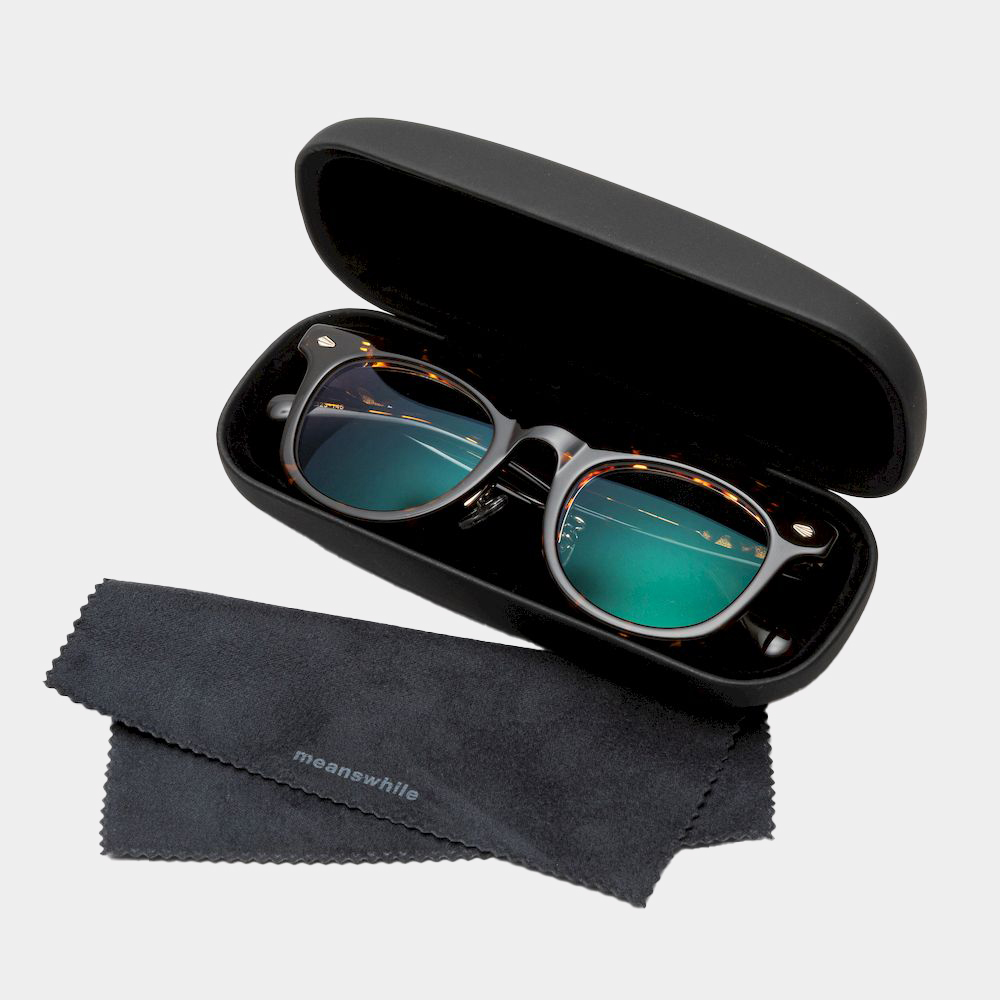 Flip-up Transition Color Glasses “Neutral Color”/Demi×Brown