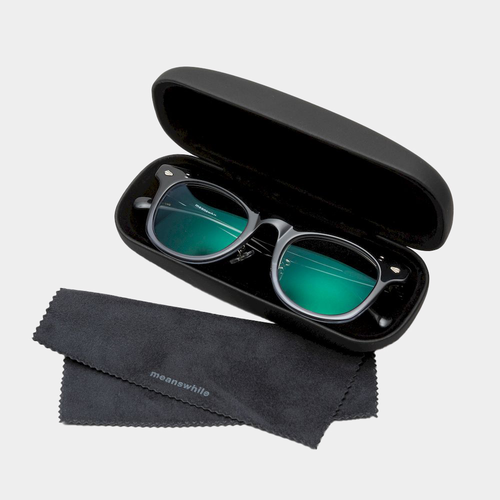 Flip-up Transition Color Glasses “Neutral Color”/Black/Clear×Grey