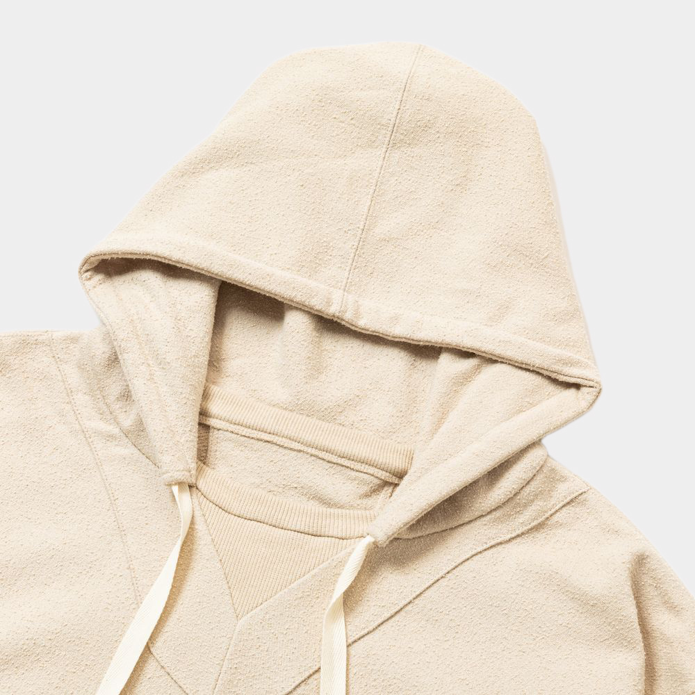 Mexican Hooded Sweatshirt/Natural