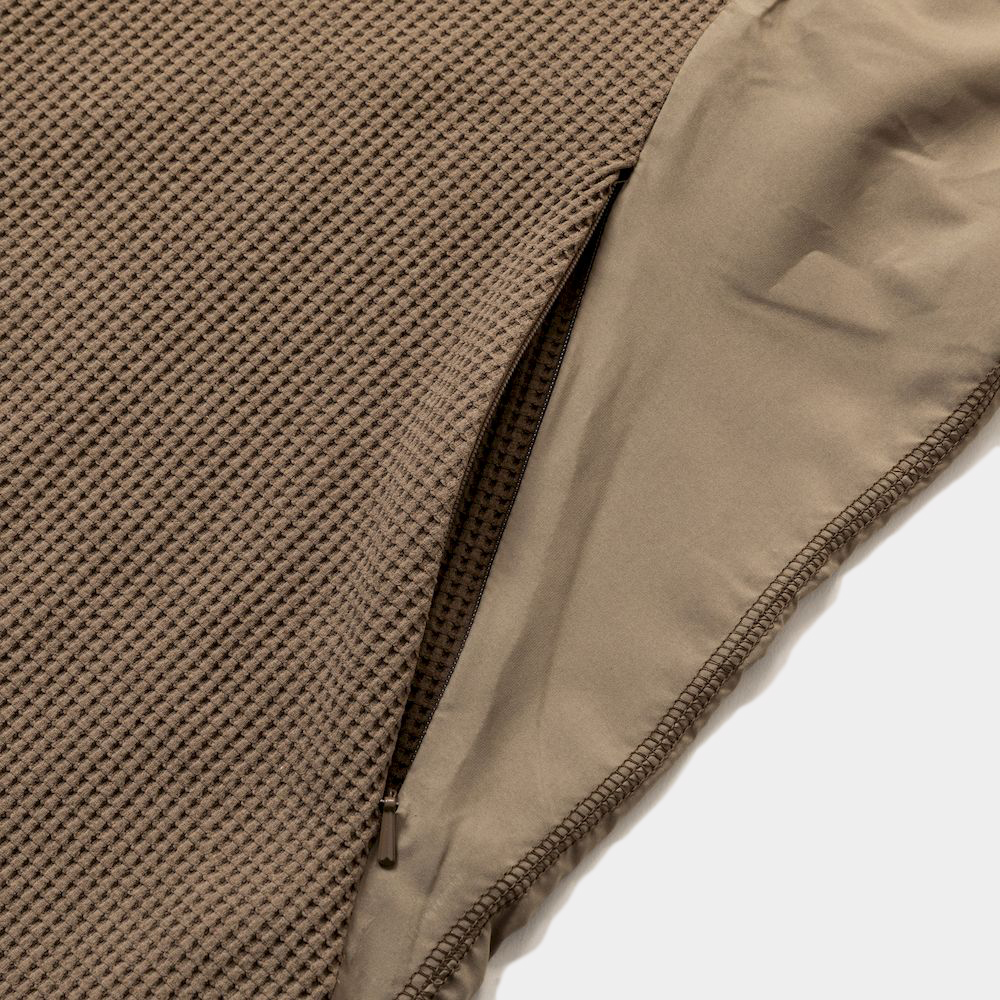 SOLOTEX® Waffle Hoodie/Bedouin