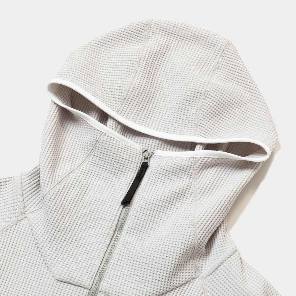 SOLOTEX® Waffle Hoodie/Bone