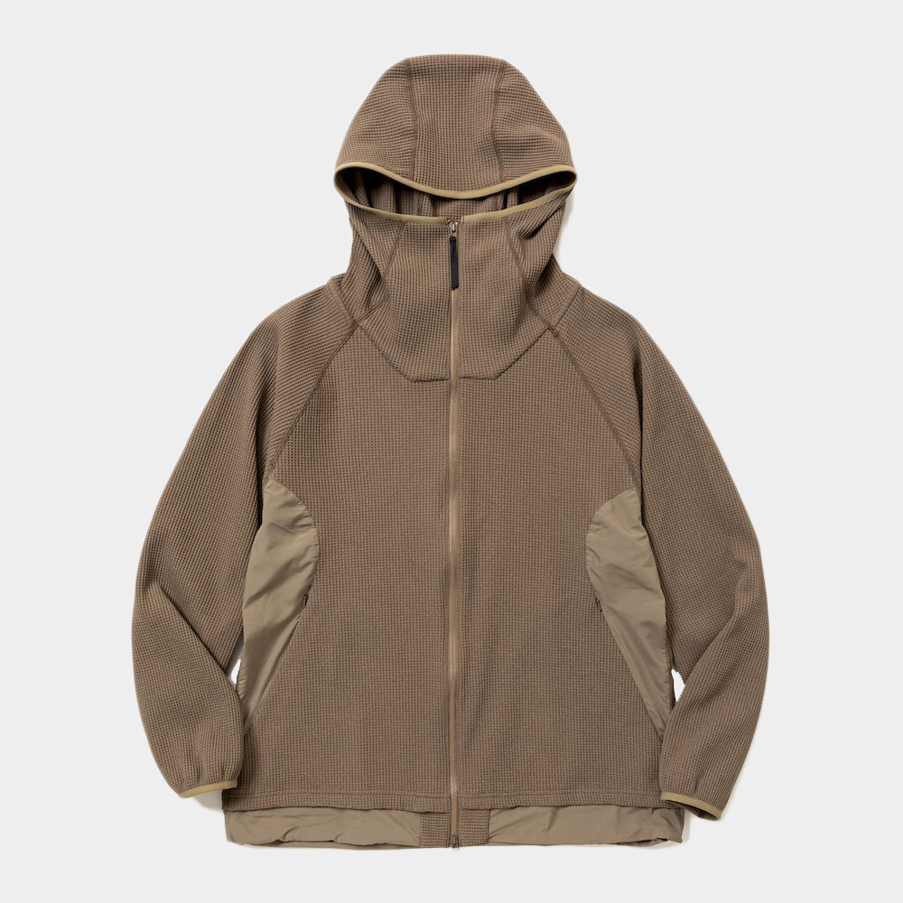 SOLOTEX® Waffle Hoodie/Bedouin