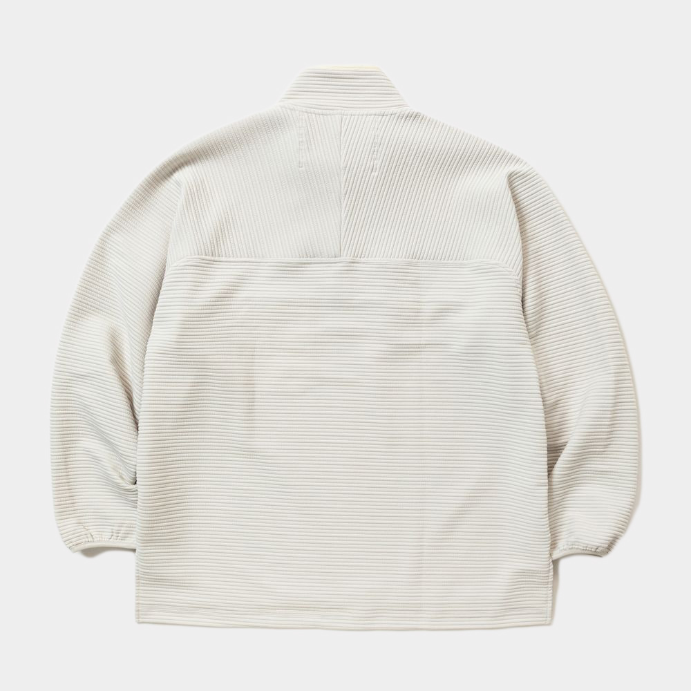 Uneven Fabric P/O Jersey/Bone