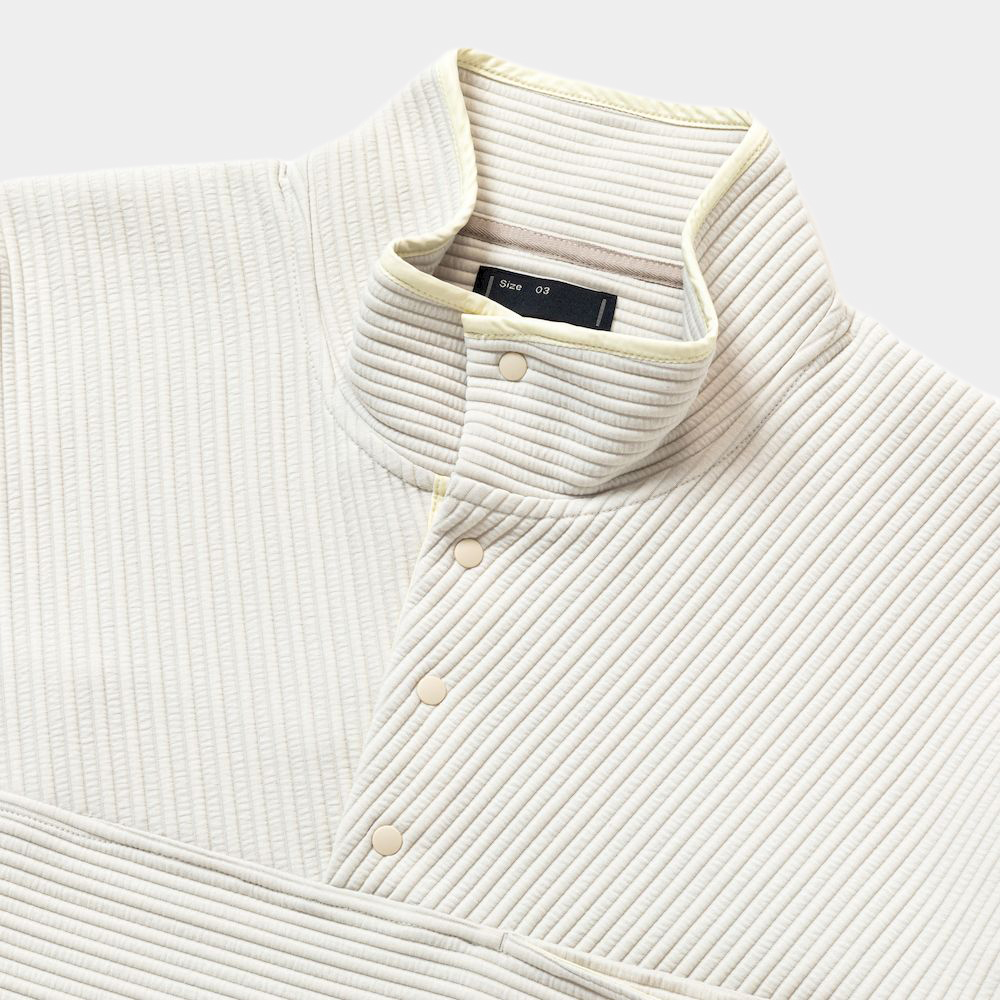Uneven Fabric P/O Jersey/Bone