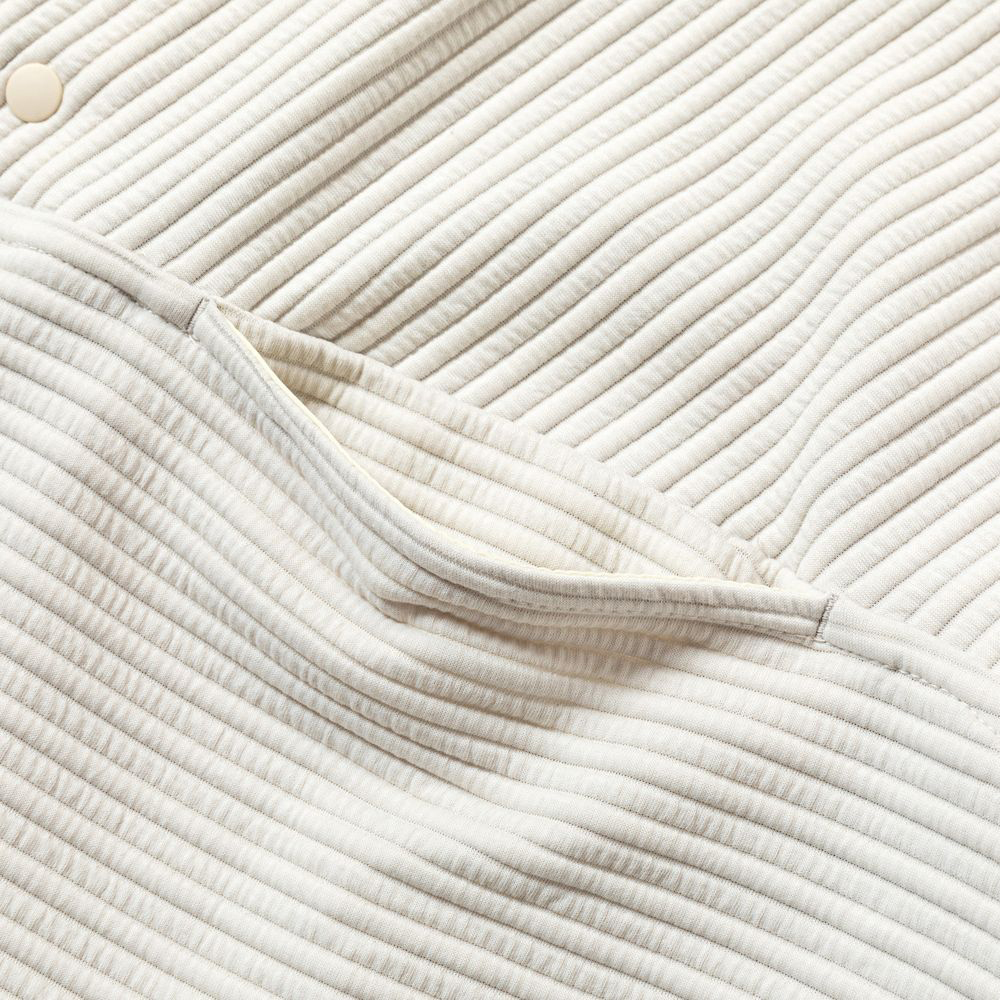 Uneven Fabric P/O Jersey/Bone
