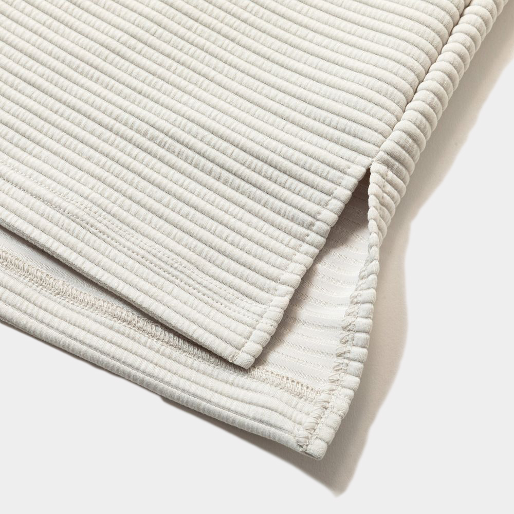 Uneven Fabric P/O Jersey/Bone