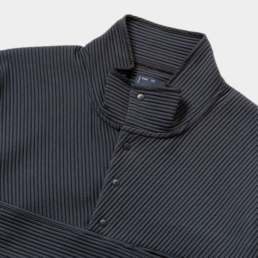 Uneven Fabric P/O Jersey/Navy