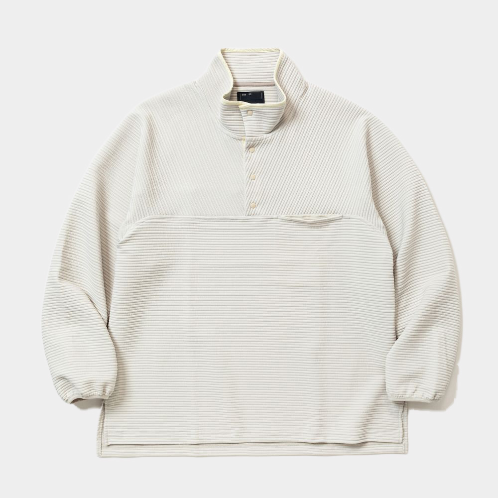Uneven Fabric P/O Jersey/Bone