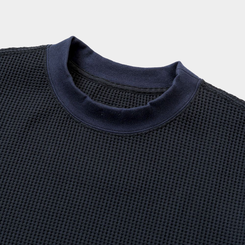 SOLOTEX® Waffle S/S Tee/Navy