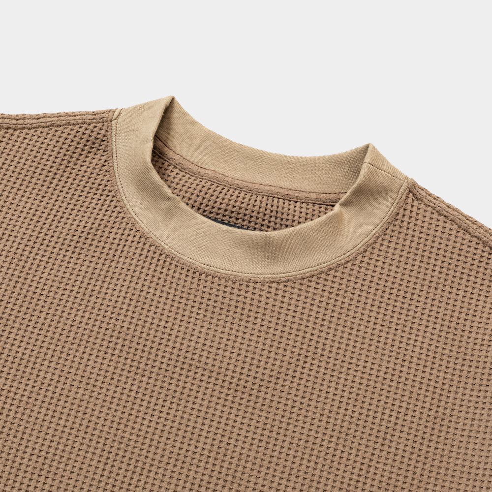 SOLOTEX® Waffle S/S Tee/Bedouin