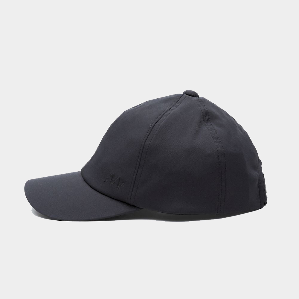 6Panel Commuter Cap/Off Black