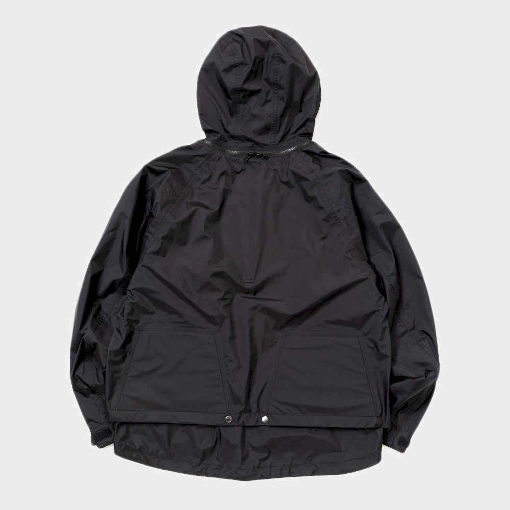 Air Circulation System Rain Jacket/Off Black