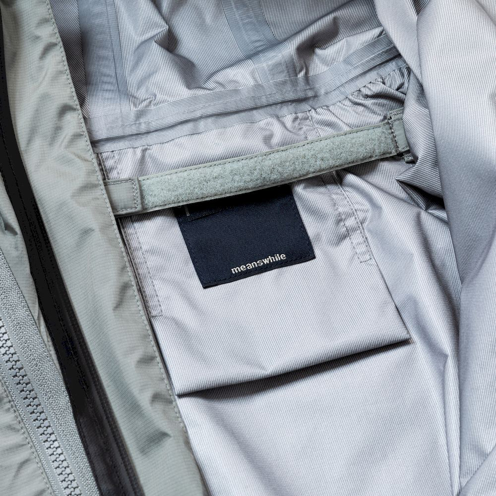 Air Circulation System Rain Jacket/Battleship Grey