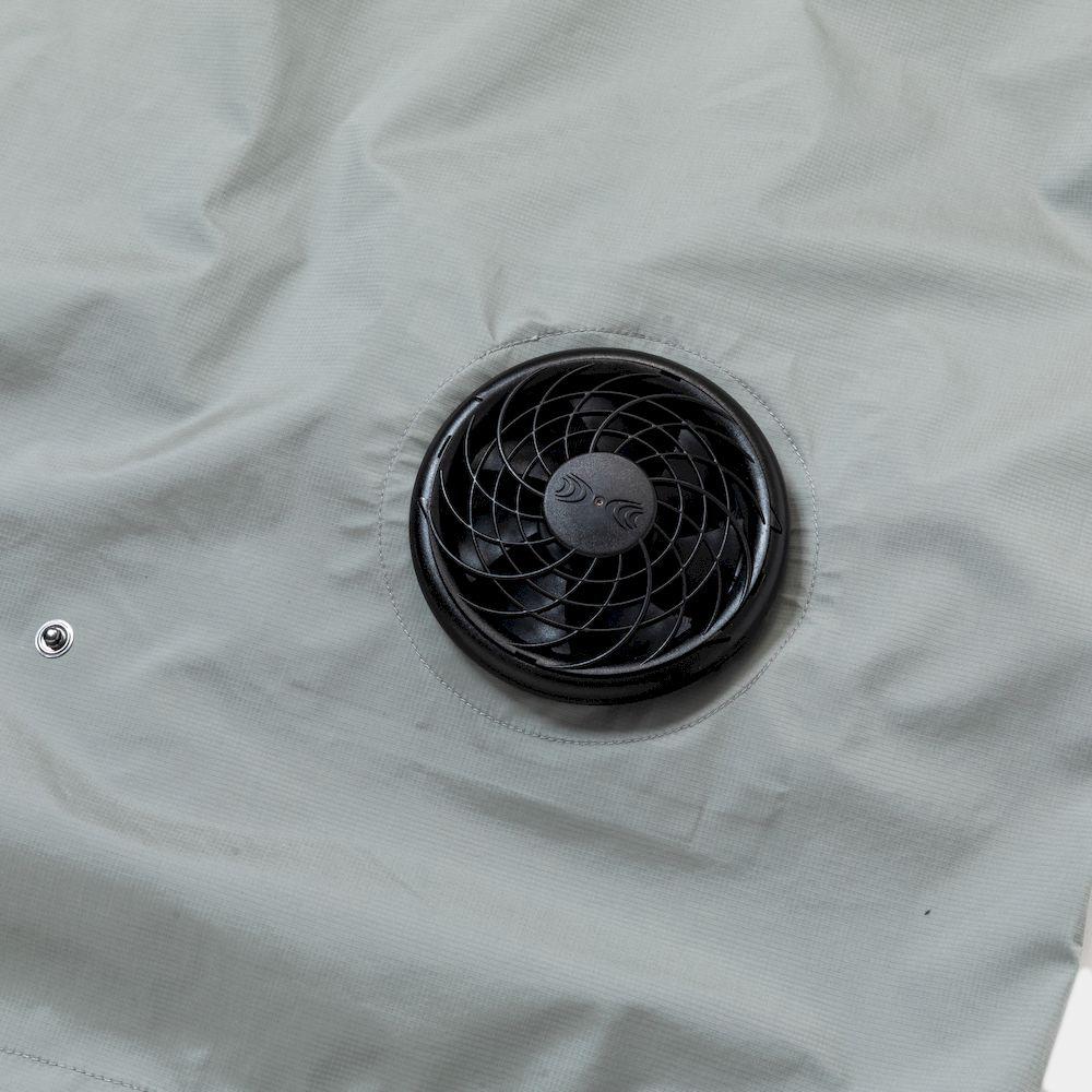 Air Circulation System Rain Jacket/Battleship Grey