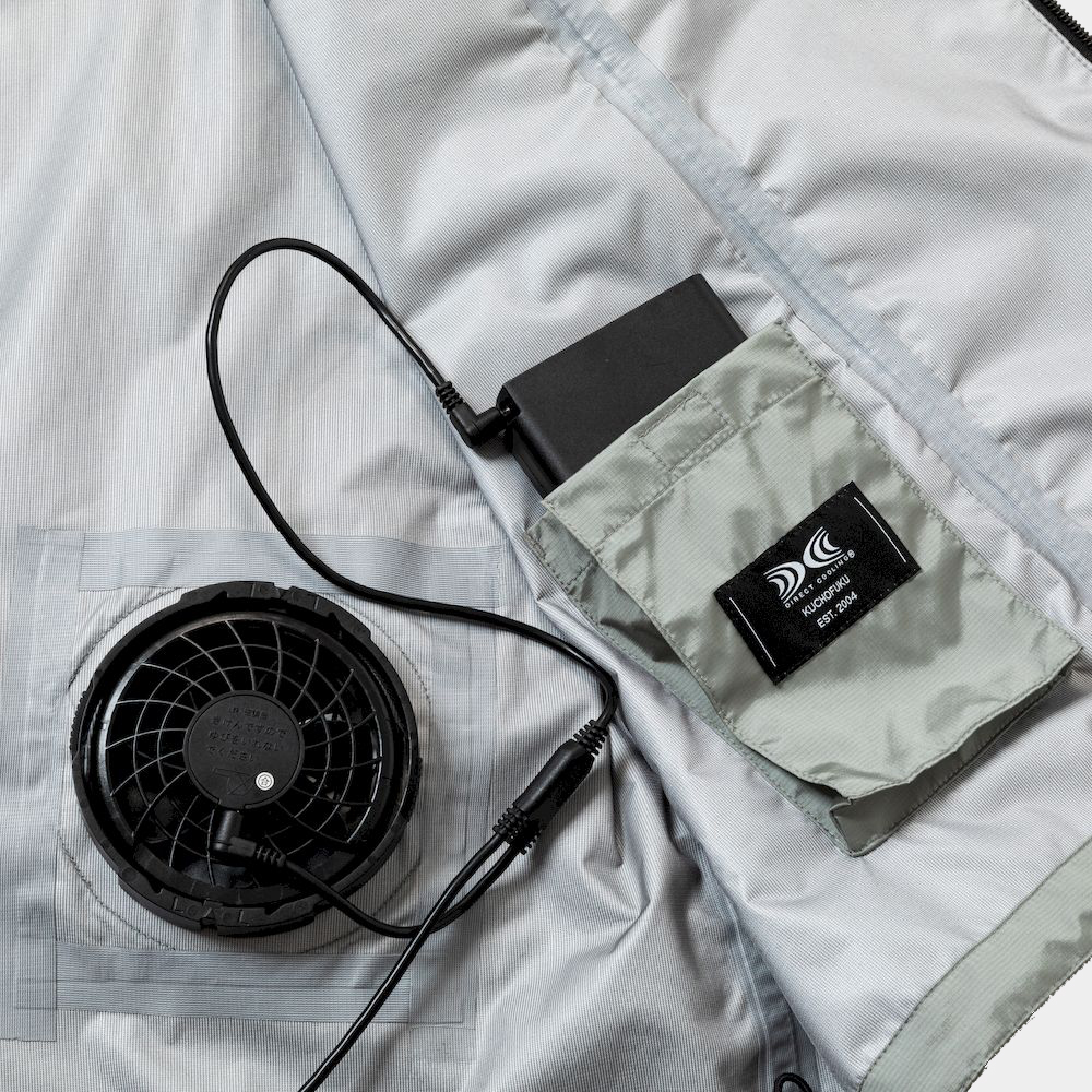 Air Circulation System Rain Jacket/Battleship Grey